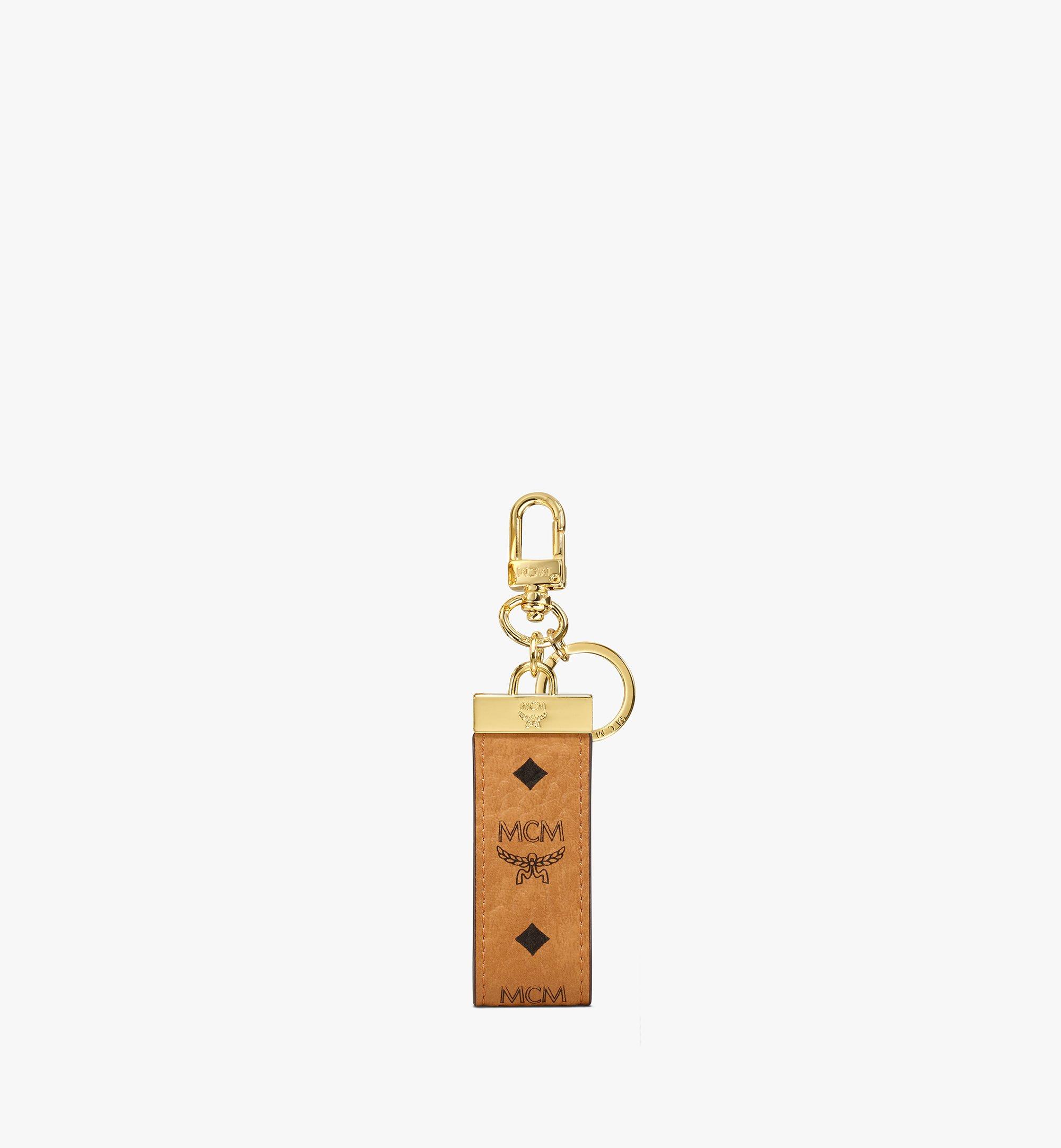 Mcm best sale wallet keychain